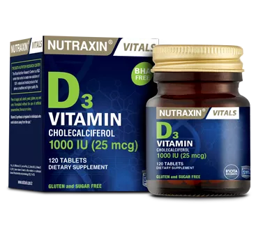 Nutraxin Vitamine D3 1000UI