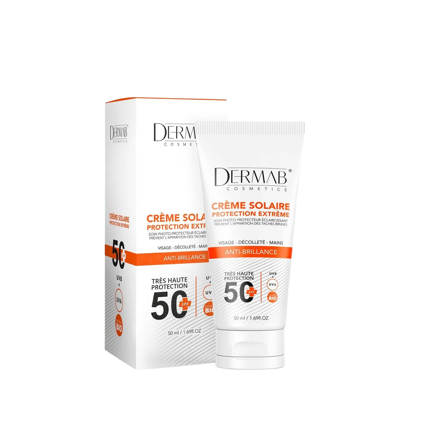 Dermab Crème Solaire SFP50+ Anti-Taches 50 ml