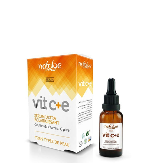Nataloé Vit C+E Sérum Ultra Éclaircissant | 30 ml