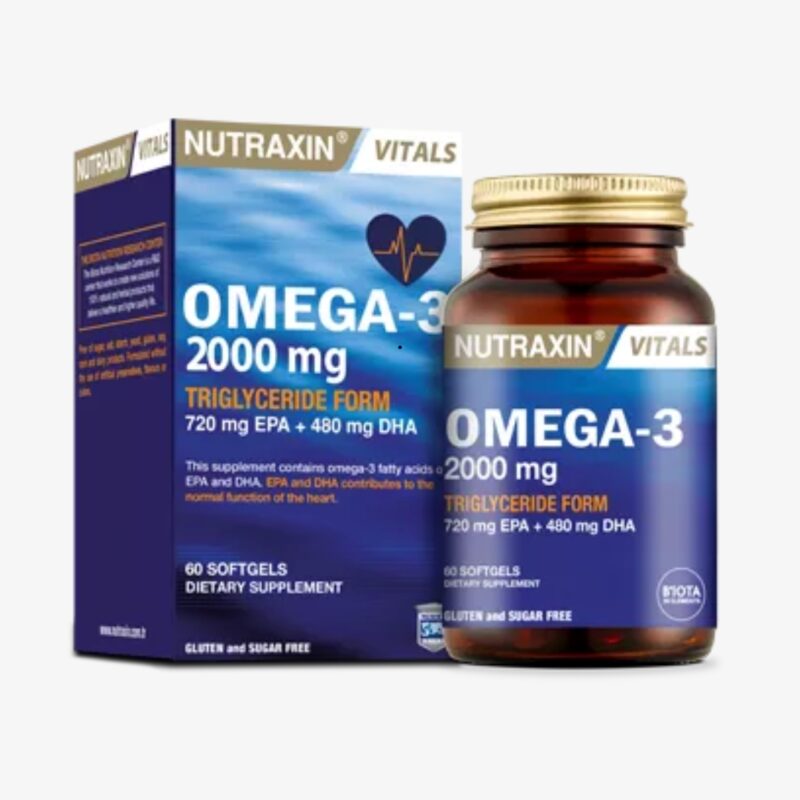 Nutraxin Omega 3 2000mg 60 gélules
