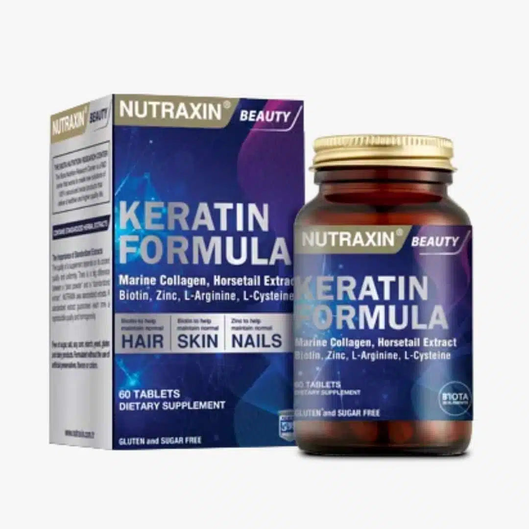 Nutraxin Keratin formula 60 comprimés