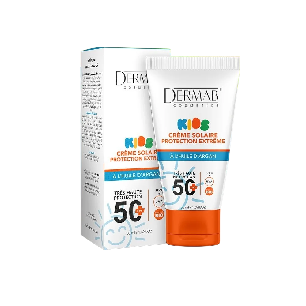 Dermab Kids Crème Solaire SFP50+ Pour Enfant 50 ml