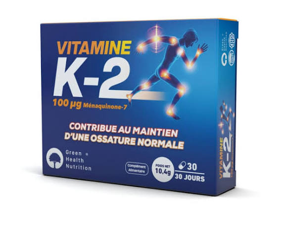 Green Health Nutrition Vitamine K-2 [Ménaquinone-7 100 µg] | 30 Capsules